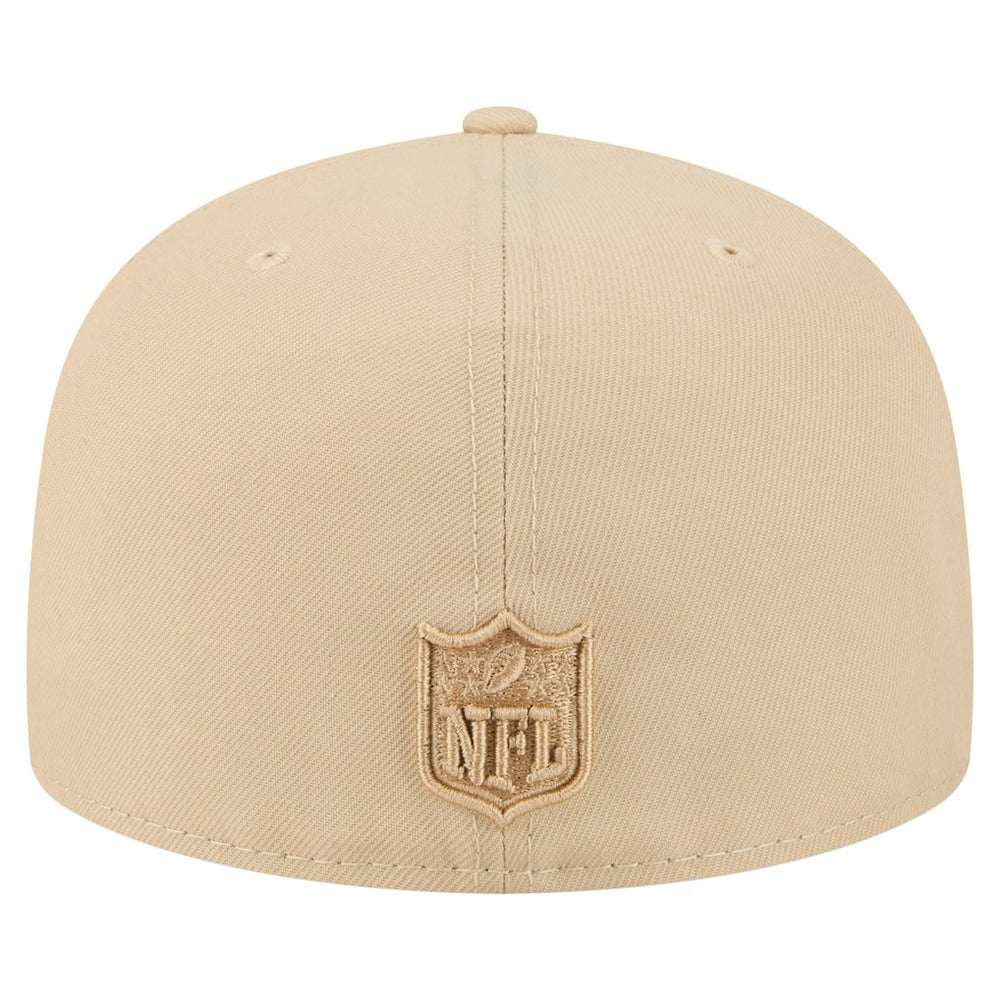 Washington Commanders New Era Color Pack A-Frame 59FIFTY Fitted Hat - Light Beige Hats