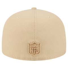 Washington Commanders New Era Color Pack A-Frame 59FIFTY Fitted Hat - Light Beige Hats