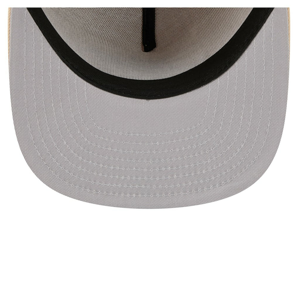 Miami Dolphins New Era Color Pack A-Frame 59FIFTY Fitted Hat - Light Beige Hats