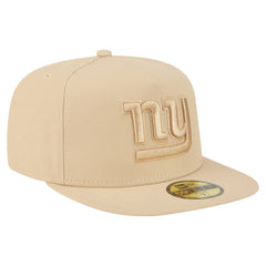 New York Giants New Era Color Pack A-Frame 59FIFTY Fitted Hat - Light Beige Hats
