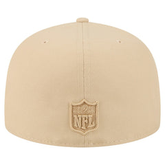 New York Giants New Era Color Pack A-Frame 59FIFTY Fitted Hat - Light Beige Hats