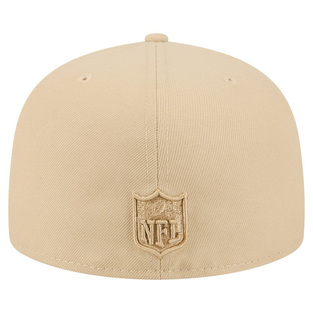Cincinnati Bengals New Era Color Pack A-Frame 59FIFTY Fitted Hat - Light Beige Hats