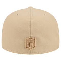 Buffalo Bills New Era Color Pack A-Frame 59FIFTY Fitted Hat - Light Beige Hats
