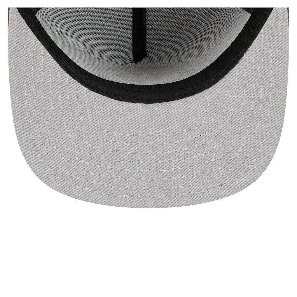 Pittsburgh Steelers New Era Color Pack A-Frame 59FIFTY Fitted Hat - Olive Hats