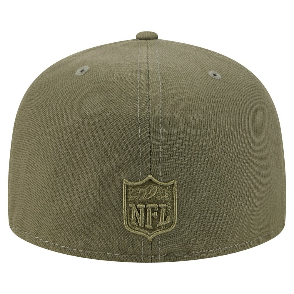 Cincinnati Bengals New Era Color Pack A-Frame 59FIFTY Fitted Hat - Olive Hats