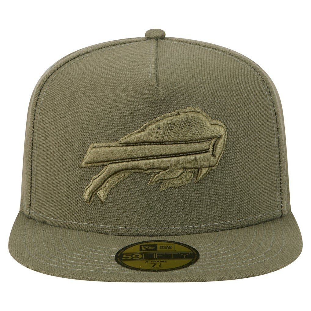 Buffalo Bills New Era Color Pack A-Frame 59FIFTY Fitted Hat - Olive Hats