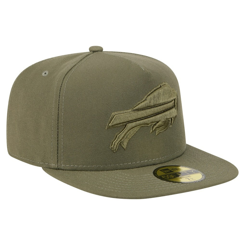 Buffalo Bills New Era Color Pack A-Frame 59FIFTY Fitted Hat - Olive Hats