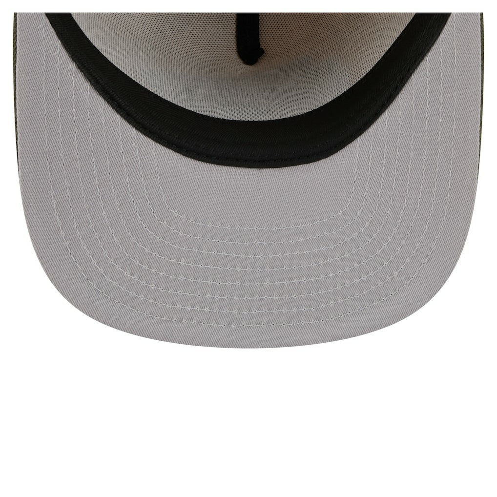 Kansas City Chiefs New Era Color Pack A-Frame 59FIFTY Fitted Hat - Light Beige/Olive Hats