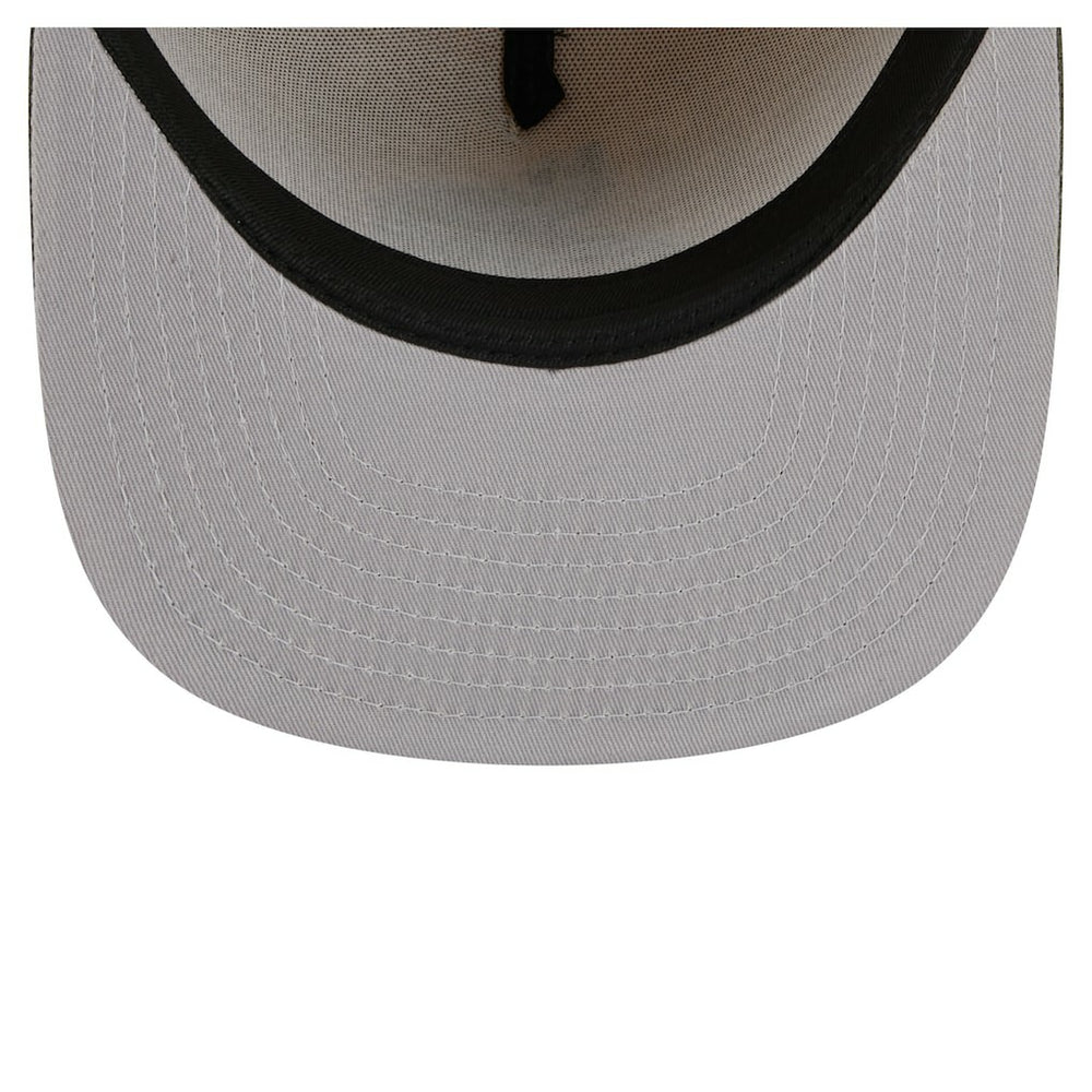 Minnesota Vikings New Era Color Pack A-Frame 59FIFTY Fitted Hat - Light Beige/Olive Hats