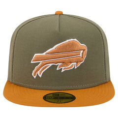 Buffalo Bills New Era Color Pack A-Frame 59FIFTY Fitted Hat - Olive/Brown Hats
