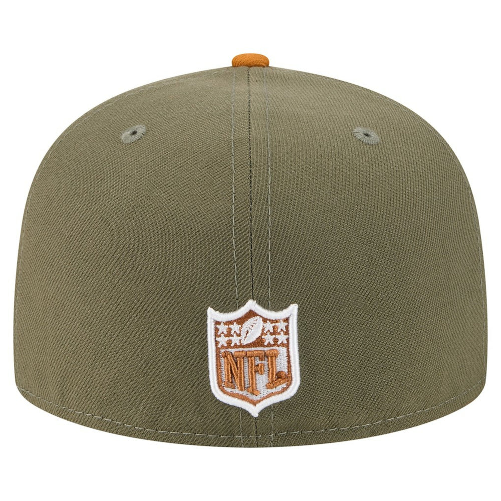 Buffalo Bills New Era Color Pack A-Frame 59FIFTY Fitted Hat - Olive/Brown Hats