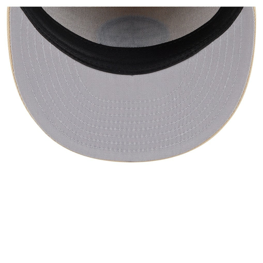 Pittsburgh Steelers New Era Two-Tone Color Pack Split Panel 59FIFTY Fitted Hat - Light Beige/Olive Hats