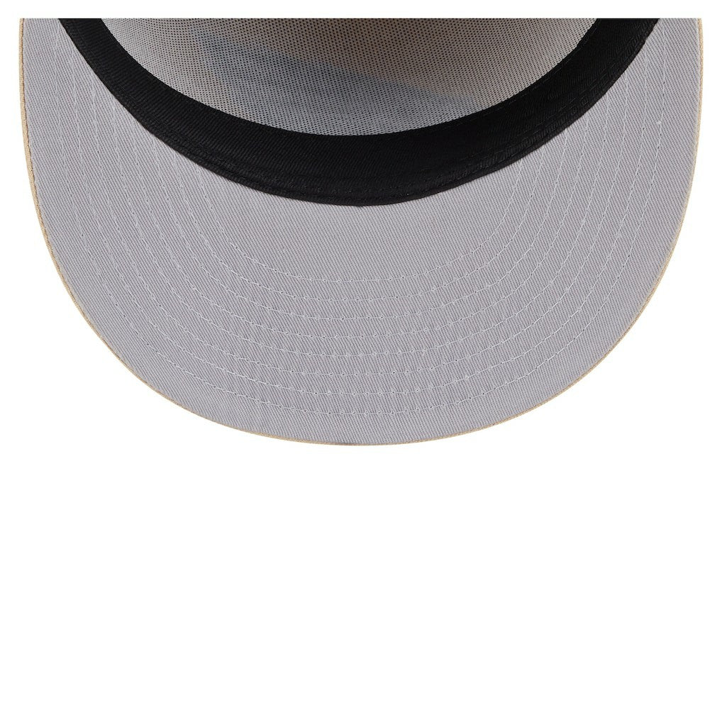 Philadelphia Eagles New Era Two-Tone Color Pack Split Panel 59FIFTY Fitted Hat - Light Beige/Olive Hats