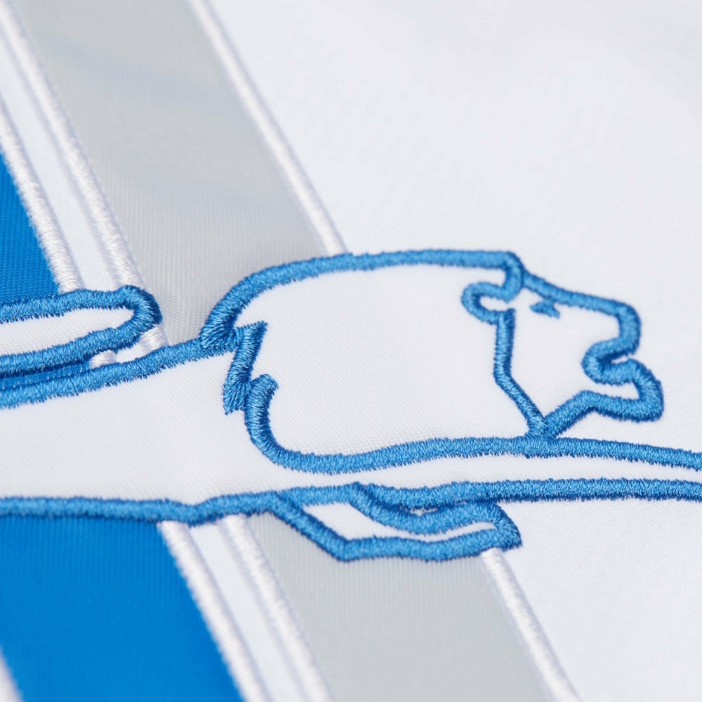 Detroit Lions Vintage Logo Coaches Full-Snap Hoodie Jacket - White Hoodies