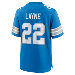 Bobby Layne Detroit Lions Retired Player Game Jersey - Blue Jerseys