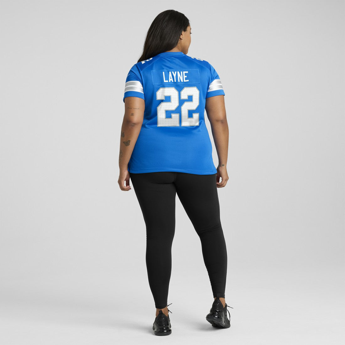 Bobby Layne Detroit Lions Women's Retired Player Game Jersey - Blue Jerseys