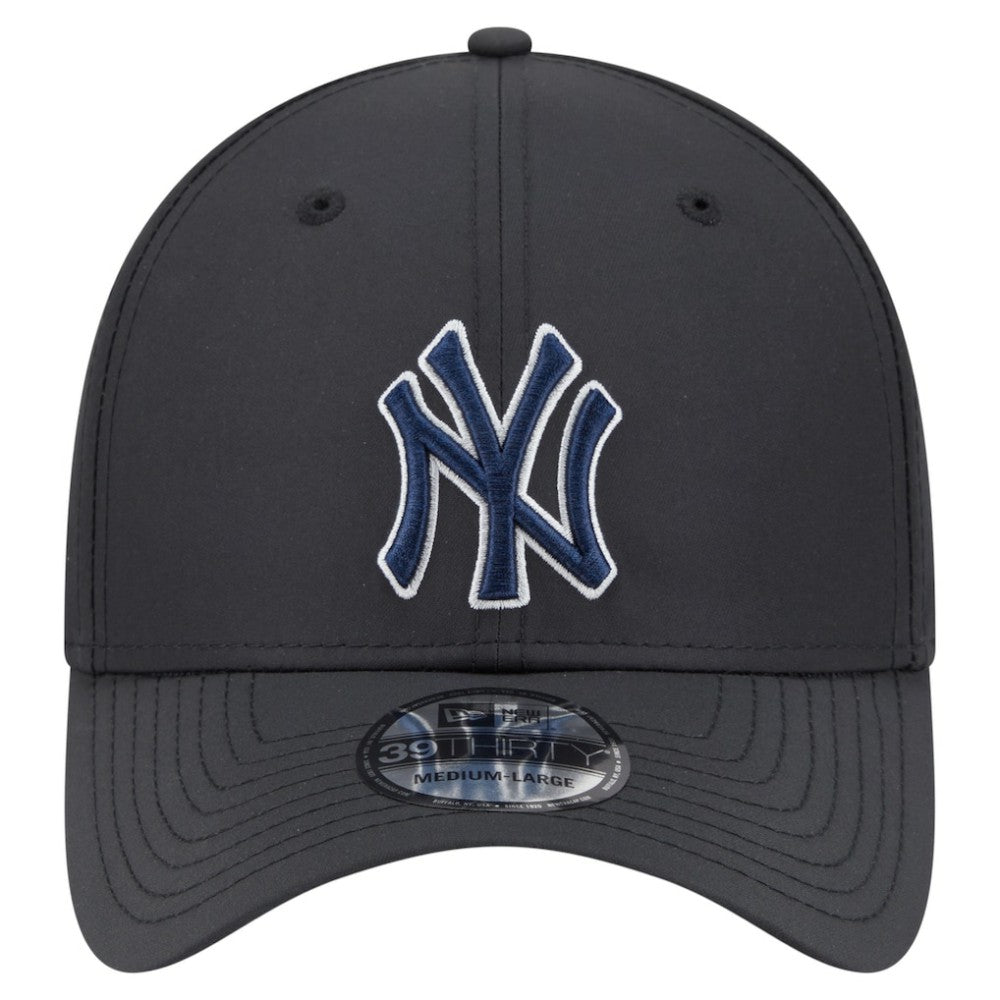 New York Yankees New Era Night 39THIRTY Flex Hat - Black Hats