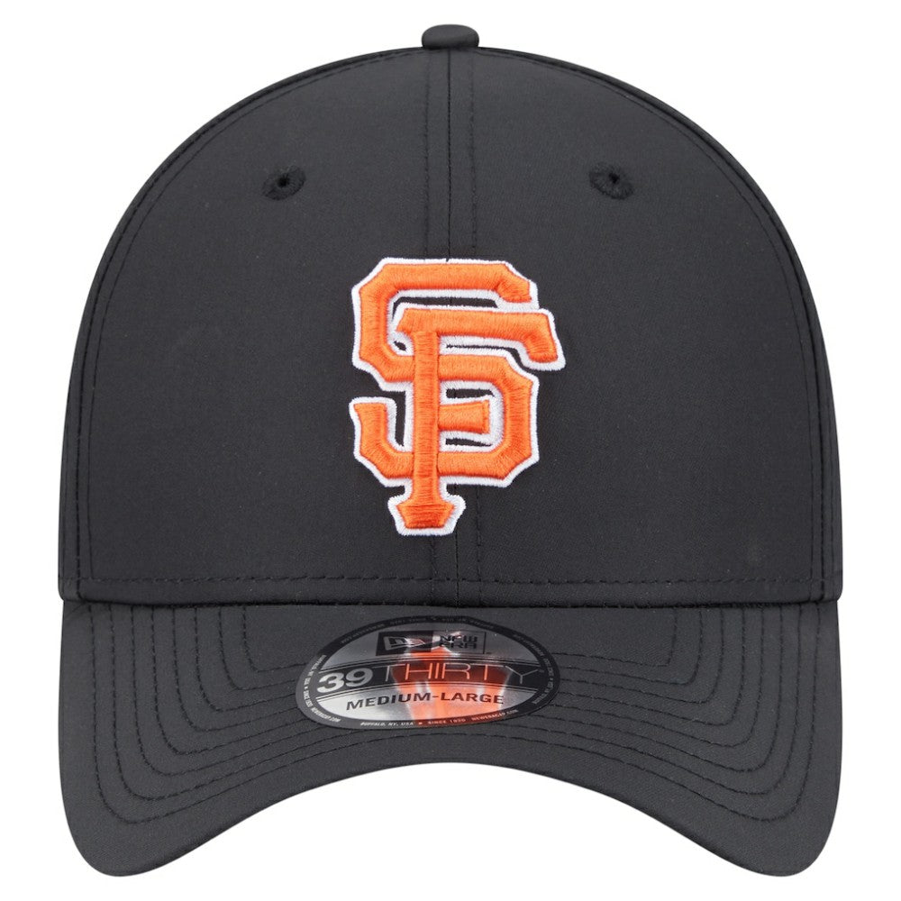 San Francisco Giants New Era Night 39THIRTY Flex Hat - Black Hats