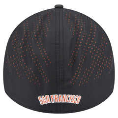 San Francisco Giants New Era Night 39THIRTY Flex Hat - Black Hats