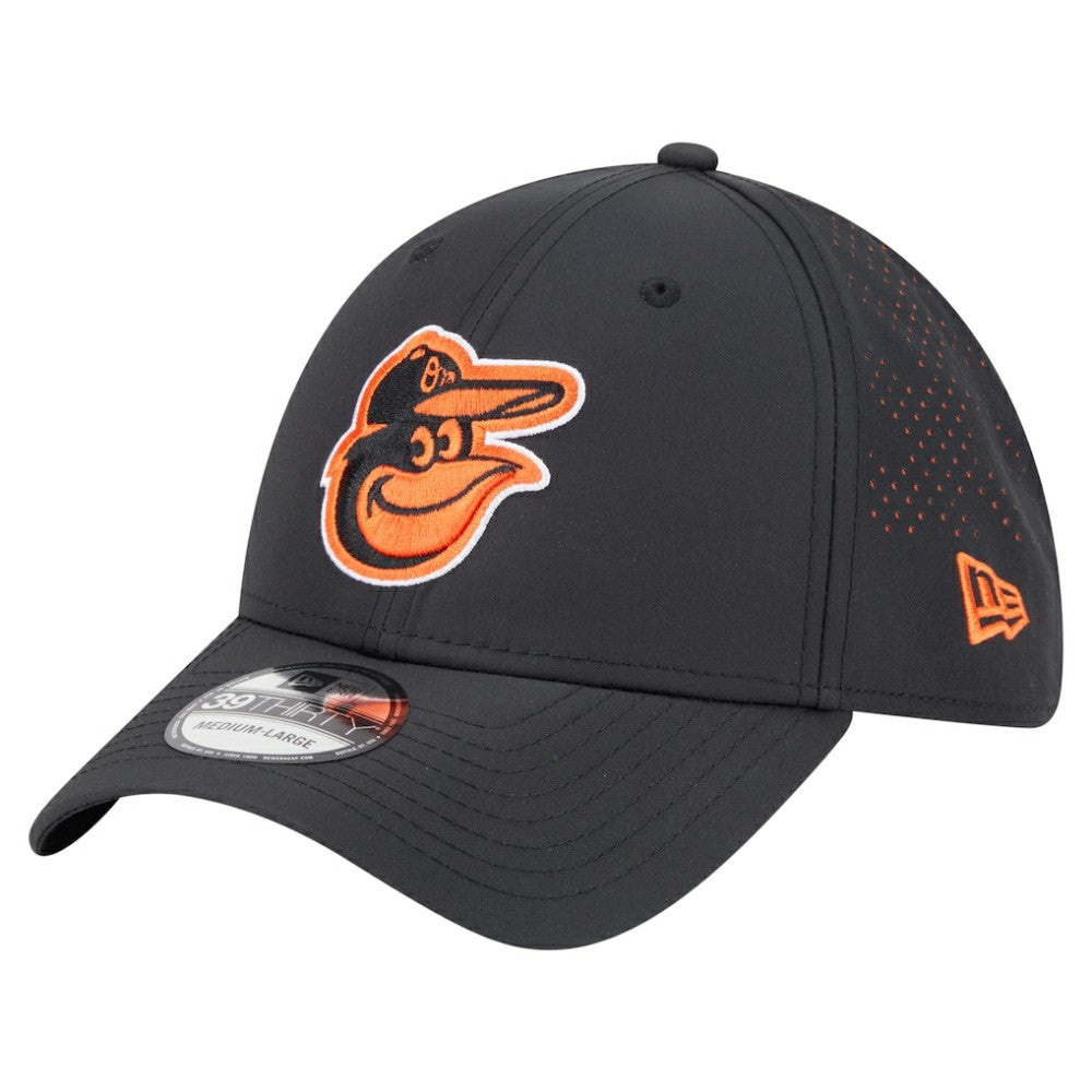 Baltimore Orioles New Era Night 39THIRTY Flex Hat - Black Hats