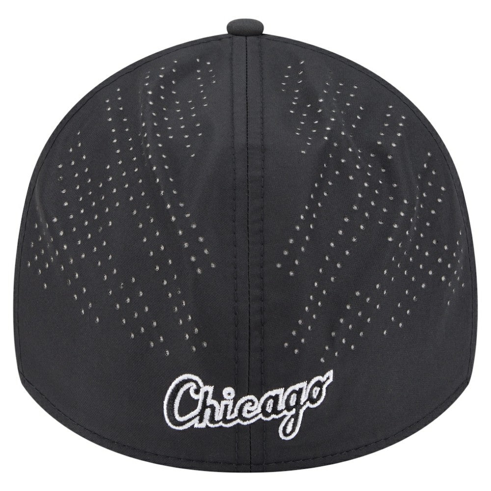 Chicago White Sox New Era Night 39THIRTY Flex Hat - Black Hats
