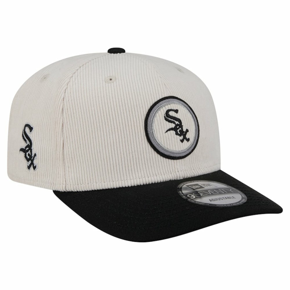 Chicago White Sox New Era Loyal 9SEVENTY Adjustable Hat - Cream Hats