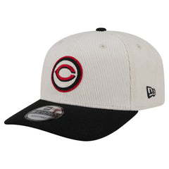Cincinnati Reds New Era Loyal 9SEVENTY Adjustable Hat - Cream Hats