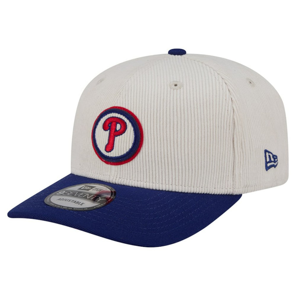 Philadelphia Phillies New Era Loyal 9SEVENTY Adjustable Hat - Cream Hats