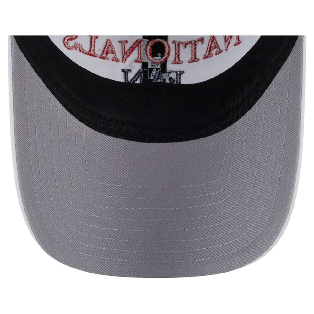 Washington Nationals New Era Women's Team Fan 9TWENTY Adjustable Hat - White Hats