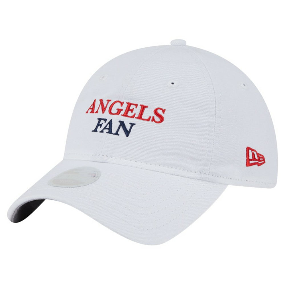 Los Angeles Angels New Era Women's Team Fan 9TWENTY Adjustable Hat - White Hats