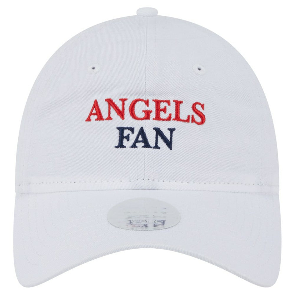 Los Angeles Angels New Era Women's Team Fan 9TWENTY Adjustable Hat - White Hats