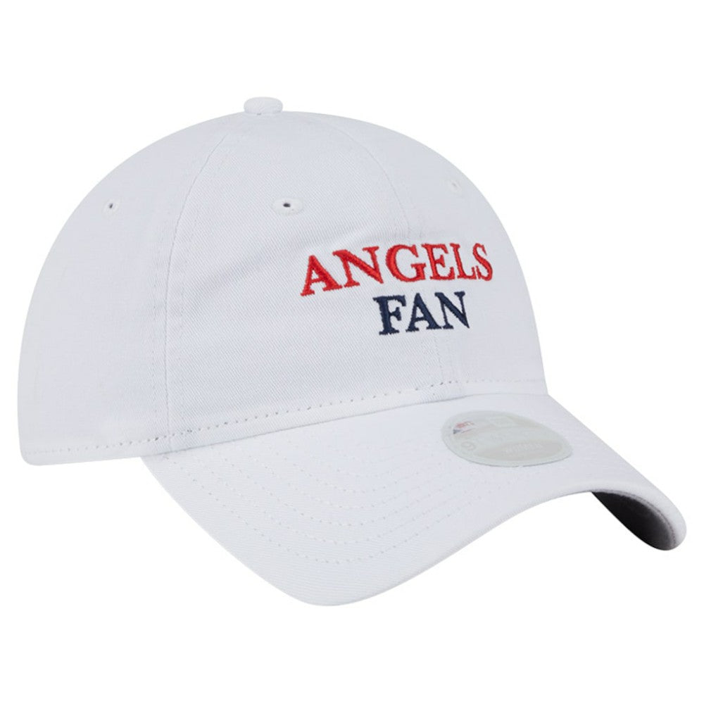 Los Angeles Angels New Era Women's Team Fan 9TWENTY Adjustable Hat - White Hats