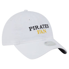 Pittsburgh Pirates New Era Women's Team Fan 9TWENTY Adjustable Hat - White Hats