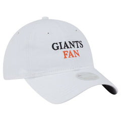 San Francisco Giants New Era Women's Team Fan 9TWENTY Adjustable Hat - White Hats