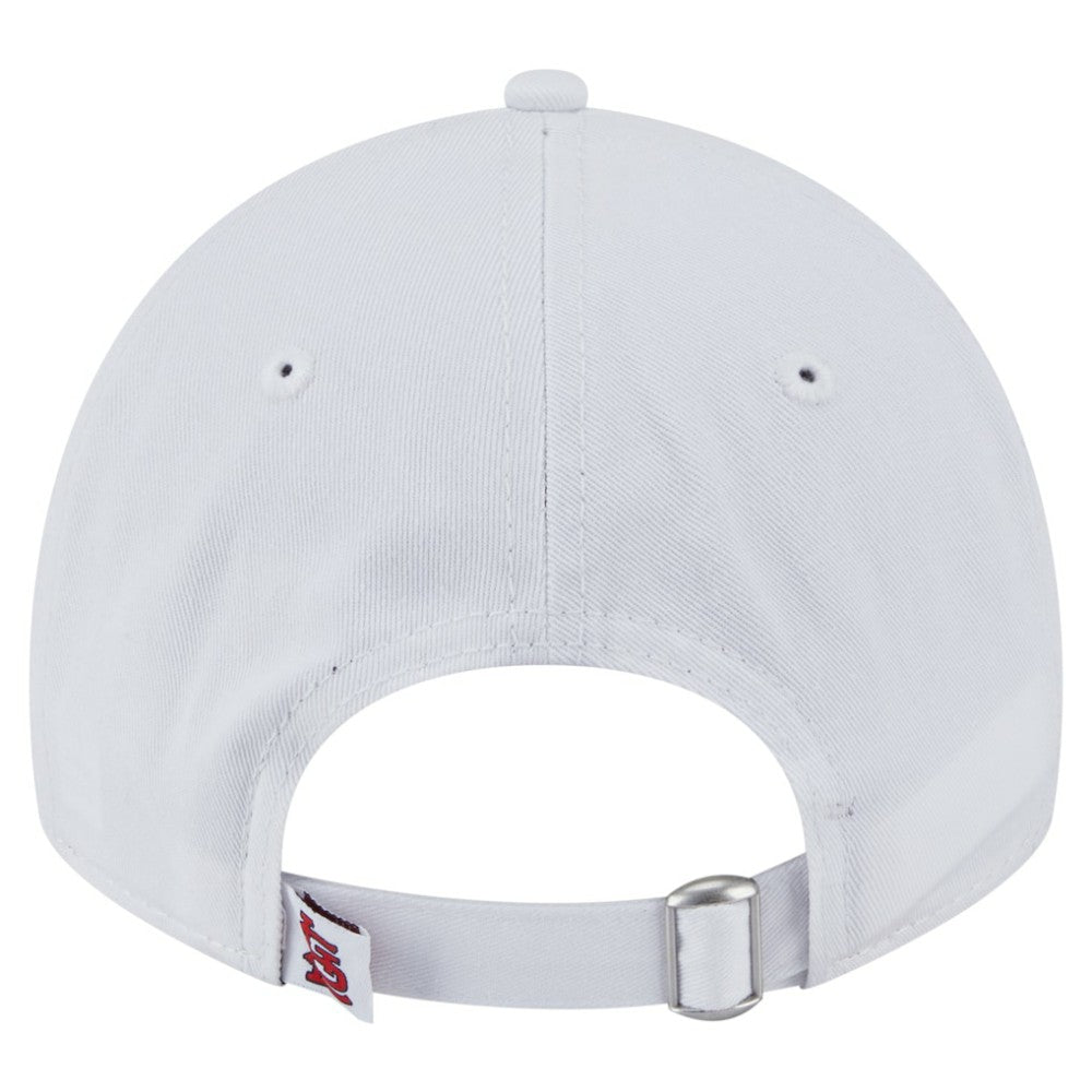 St. Louis Cardinals New Era Women's Team Fan 9TWENTY Adjustable Hat - White Hats