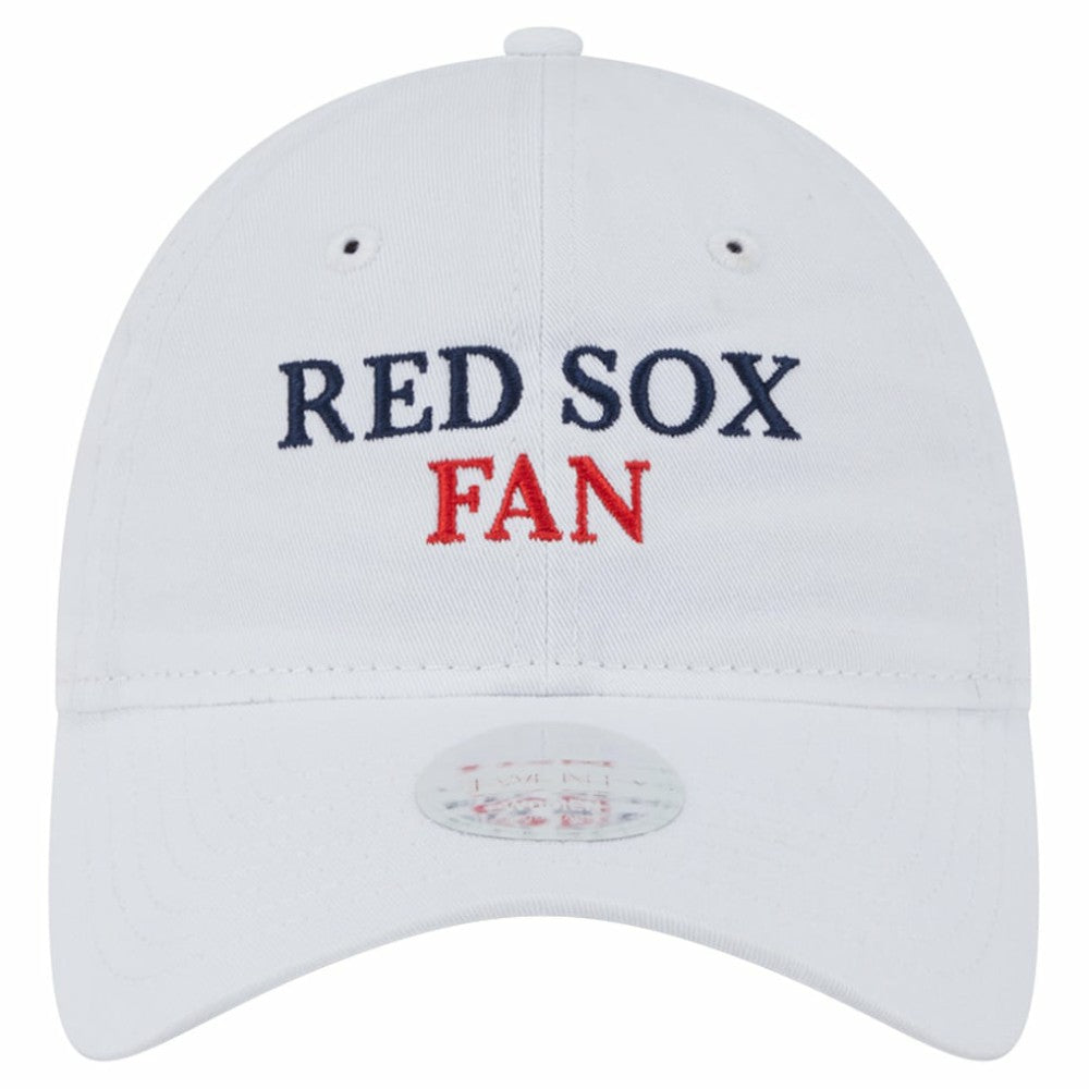 Boston Red Sox New Era Women's Team Fan 9TWENTY Adjustable Hat - White Hats