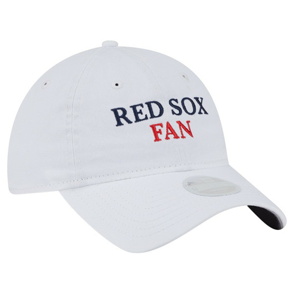 Boston Red Sox New Era Women's Team Fan 9TWENTY Adjustable Hat - White Hats