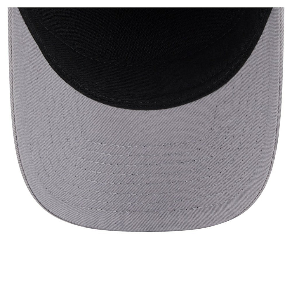 New York Yankees New Era Arch 9FORTY A-Frame M-Crown Adjustable Hat - Navy/Gray Hats