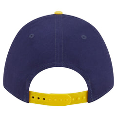 Milwaukee Brewers New Era Arch 9FORTY A-Frame M-Crown Adjustable Hat - Navy/Gold Hats