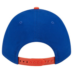 New York Mets New Era Arch 9FORTY A-Frame M-Crown Adjustable Hat - Royal/Orange Hats