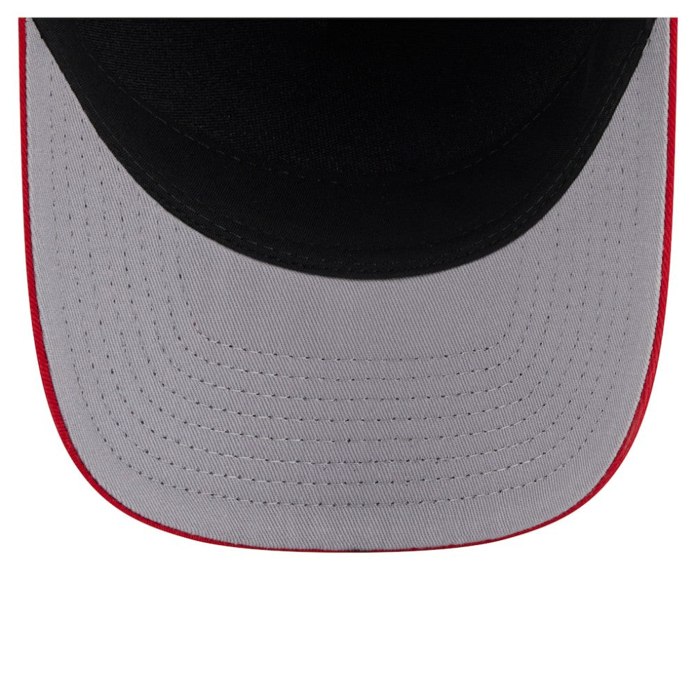 Texas Rangers New Era Arch 9FORTY A-Frame M-Crown Adjustable Hat - Royal/Red Hats