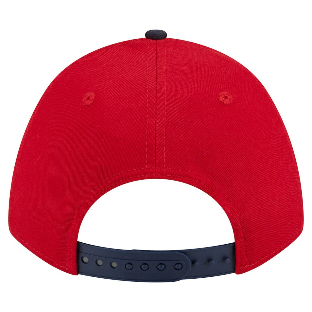 St. Louis Cardinals New Era Arch 9FORTY A-Frame M-Crown Adjustable Hat - Red/Navy Hats