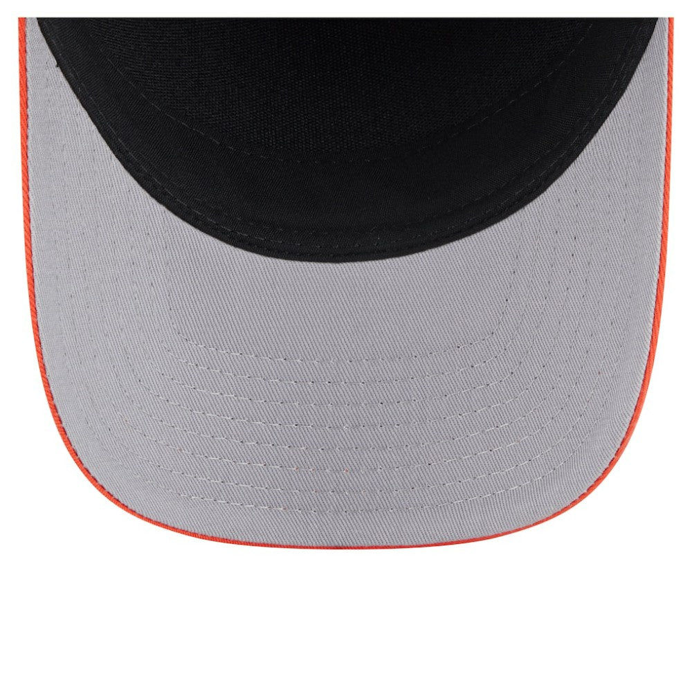 Baltimore Orioles New Era Arch 9FORTY A-Frame M-Crown Adjustable Hat - Black/Orange Hats