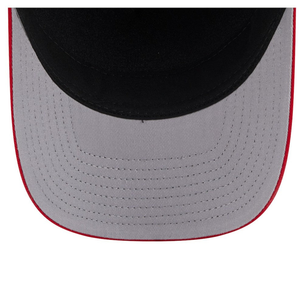 Boston Red Sox New Era Arch 9FORTY A-Frame M-Crown Adjustable Hat - Navy/Red Hats