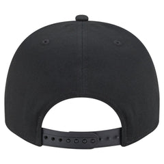 Texas Rangers New Era Chainstitch 9FIFTY A-Frame Snapback Hat - Black Hats