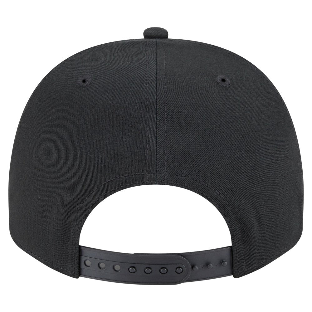Cleveland Guardians New Era Chainstitch 9FIFTY A-Frame Snapback Hat - Black Hats