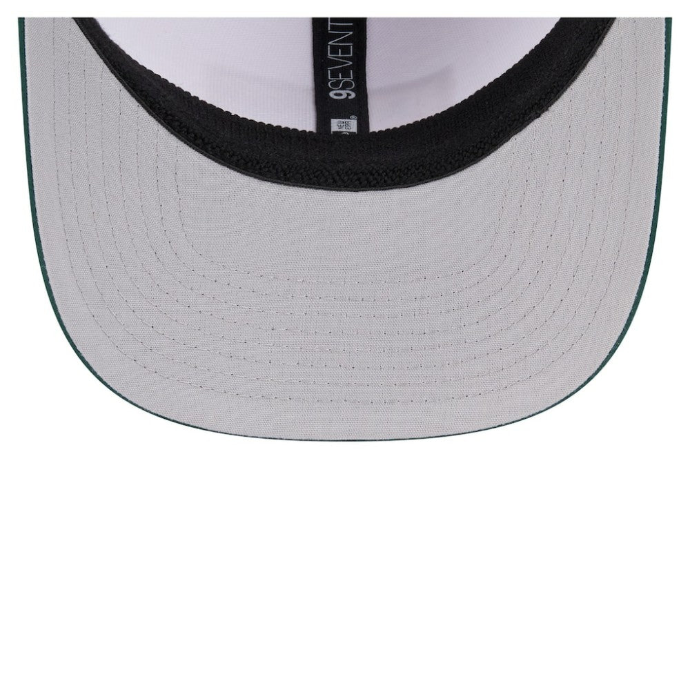 Athletics New Era Established Patch 9SEVENTY Adjustable Hat - White/Green Hats