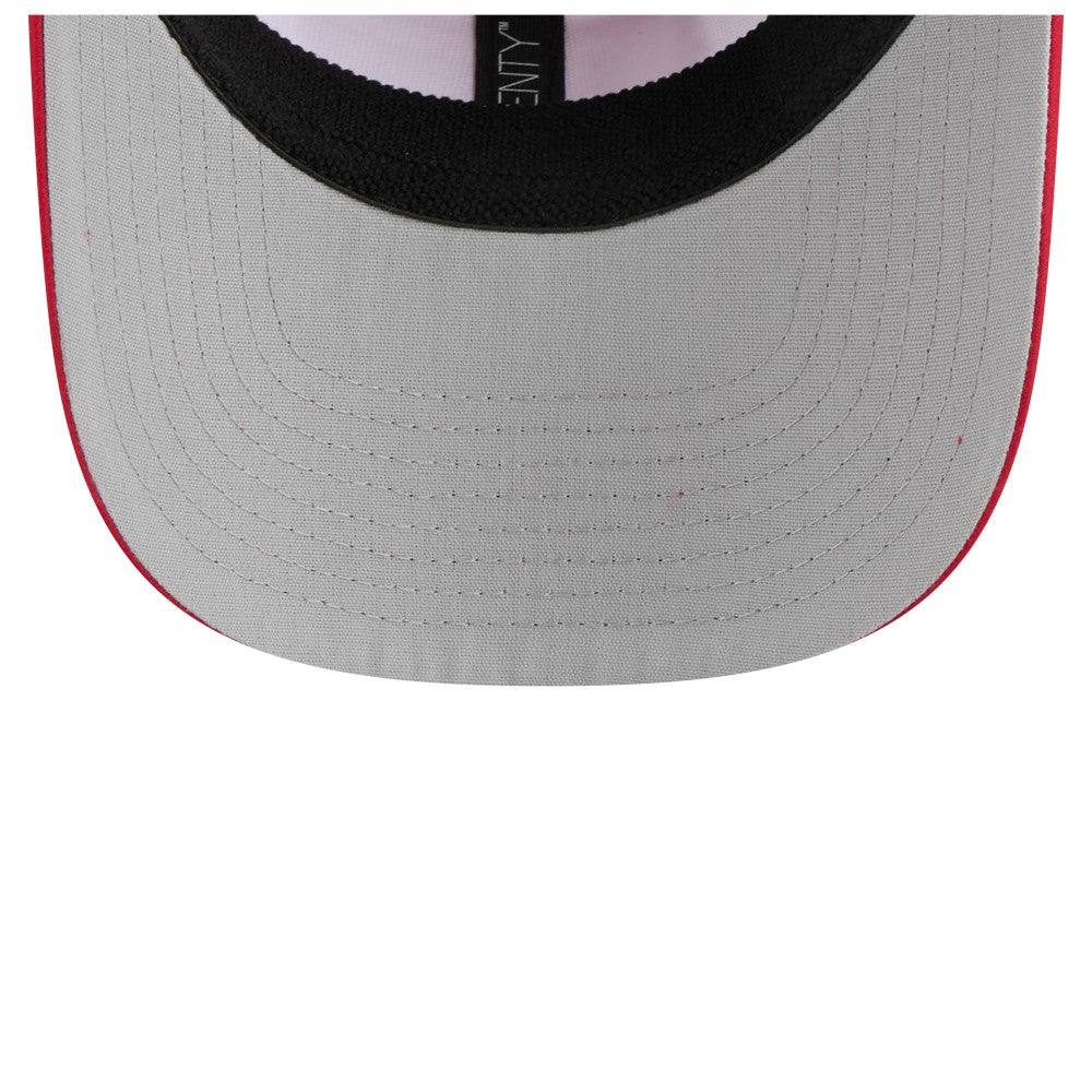 Los Angeles Angels New Era Established Patch 9SEVENTY Adjustable Hat - White/Red Hats