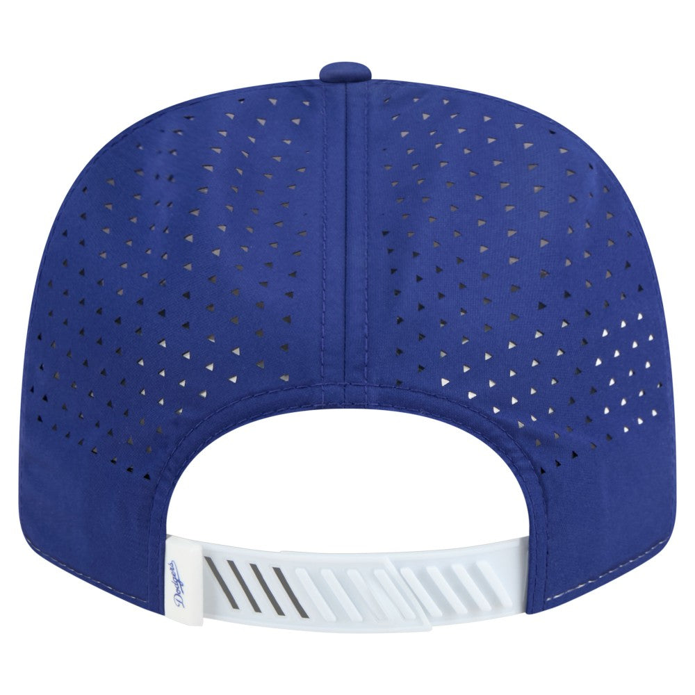 Los Angeles Dodgers New Era Established Patch 9SEVENTY Adjustable Hat - White/Royal Hats