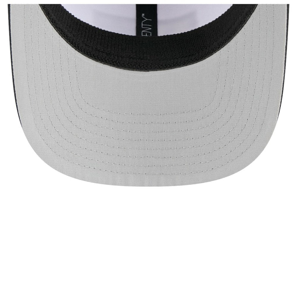 Chicago White Sox New Era Established Patch 9SEVENTY Adjustable Hat - White/Black Hats